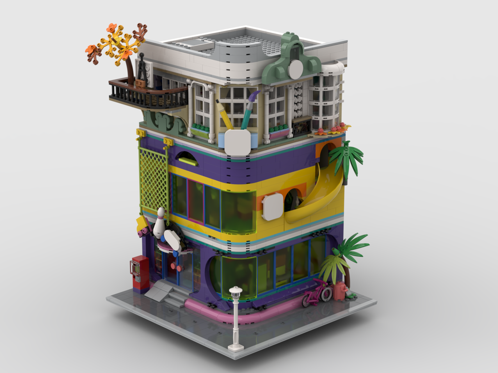 Lego Halo-Halo Tower