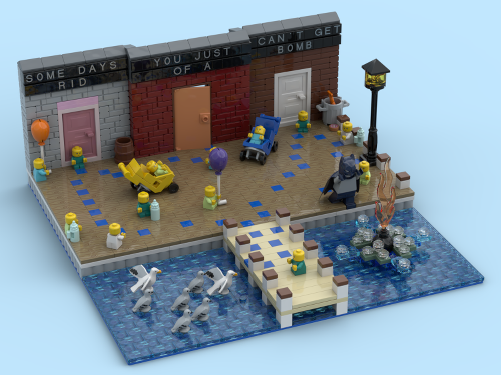 Lego Some Days You Just Can't Get Rid of a Bomb!