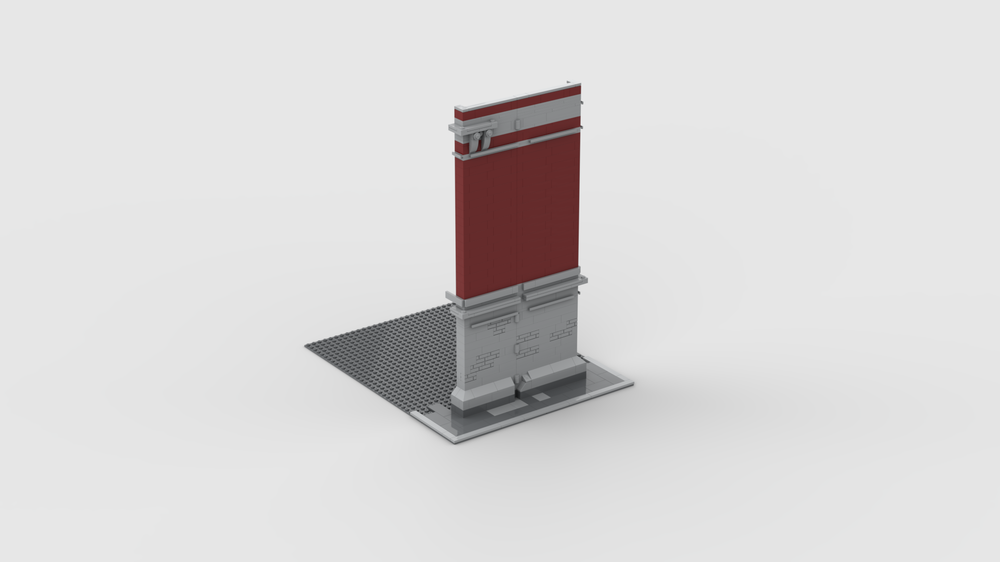 Lego Backside for 75827 Firehouse Headquarters