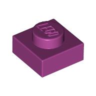 Lego Plate 1 x 1 / Magenta