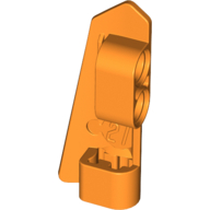 Lego Technic Panel Fairing #21 5L Small Smooth, Side B / Orange