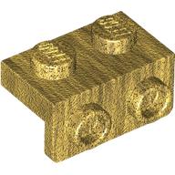 Lego Bracket 1 x 2 - 1 x 2 / Pearl Gold
