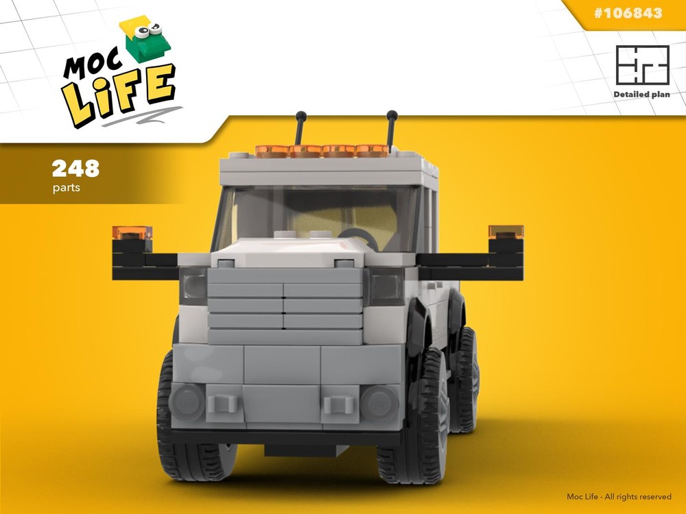 Lego Ram 2500 quad cab long bed