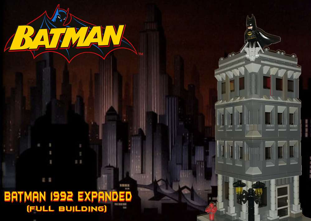 Lego Gotham City Building 30653-1 Expanded (full building)