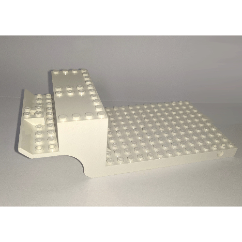 Lego Belville, Vehicle Base, Horse Carriage / White