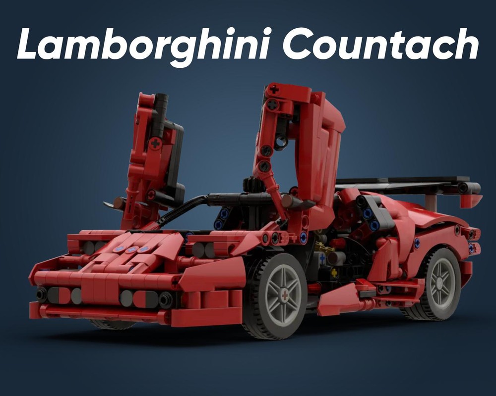 Lego Lamborghini Countach - 42212 B model alternate
