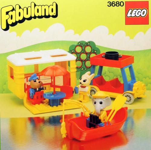 Lego Camping Caravan