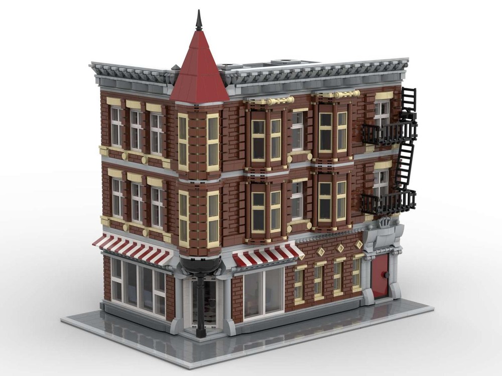 Lego Armitage Corner Modular Building