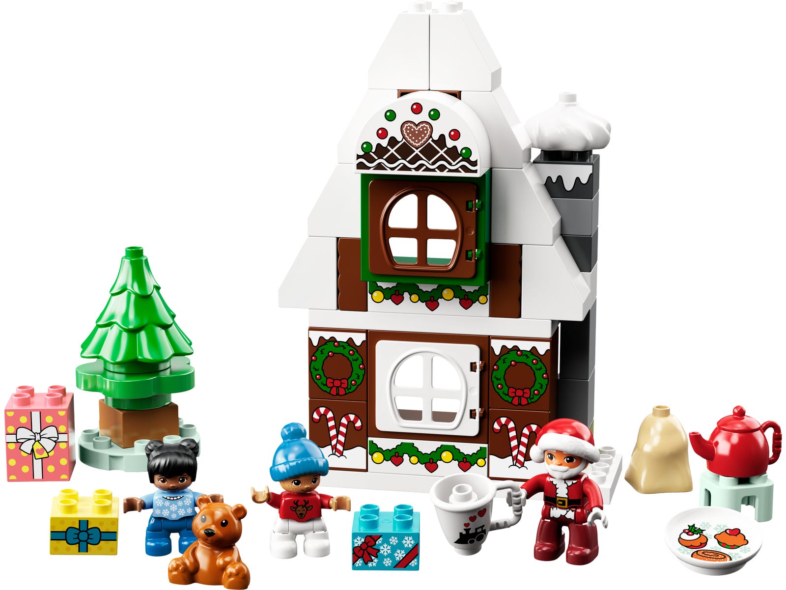 Lego Santa's Gingerbread House