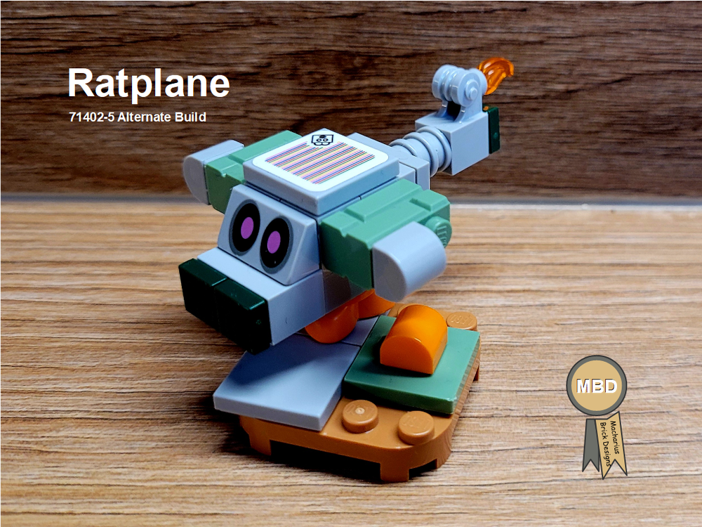 Lego Ratplane, 71402-5 Alternate Build