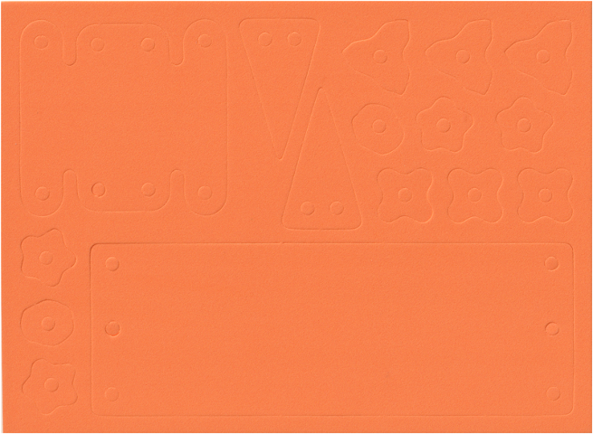 Lego Foam Sheet for Set 3148, Sheet 1