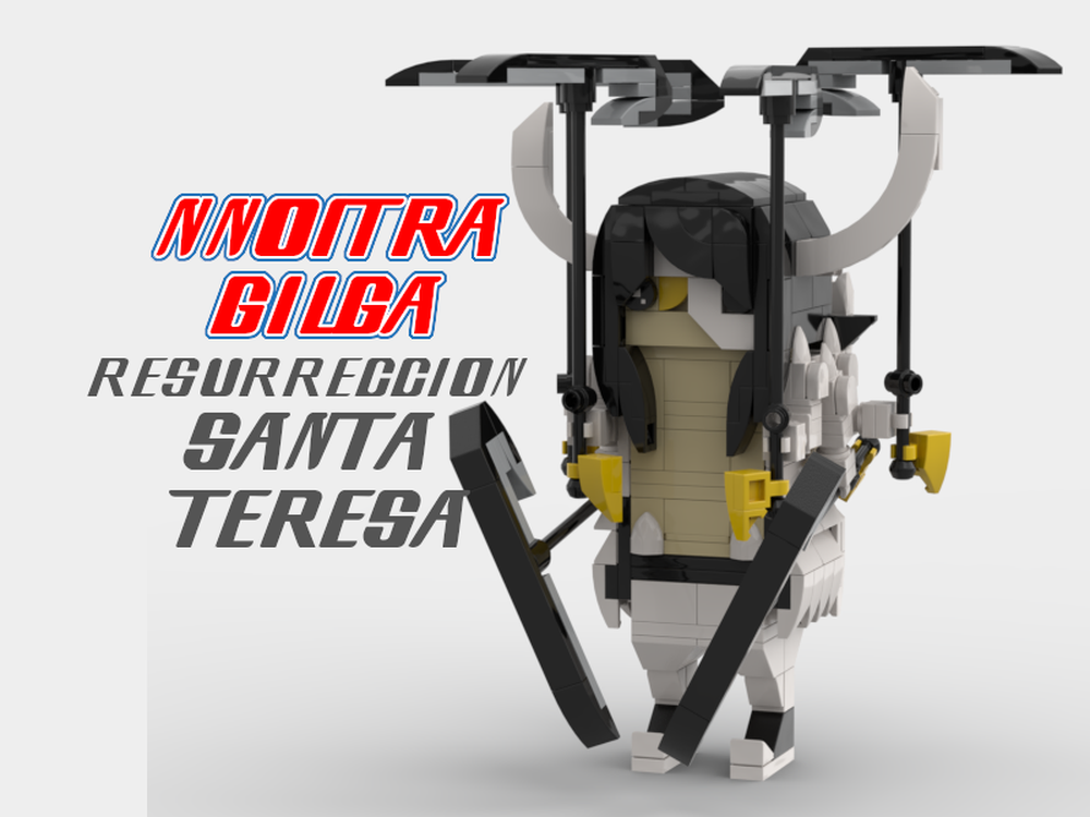 Lego Nnoitra Gilga Santa Teresa - Bleach | Brickheadz