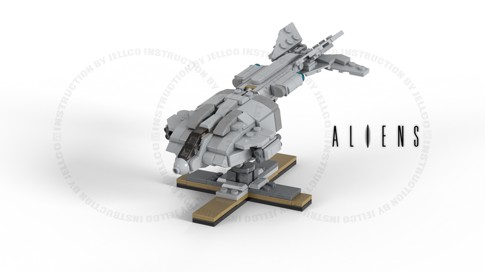 Lego Micro Size UD-4L Cheyenne Dropship