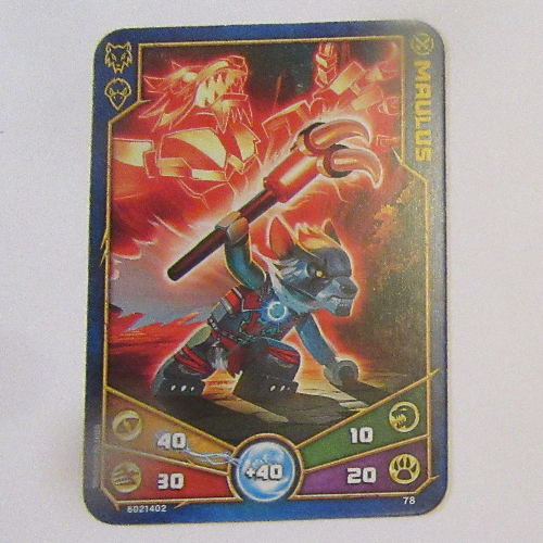 Lego Trading Card, Legends of Chima Deck #1: 78 [Maulus]