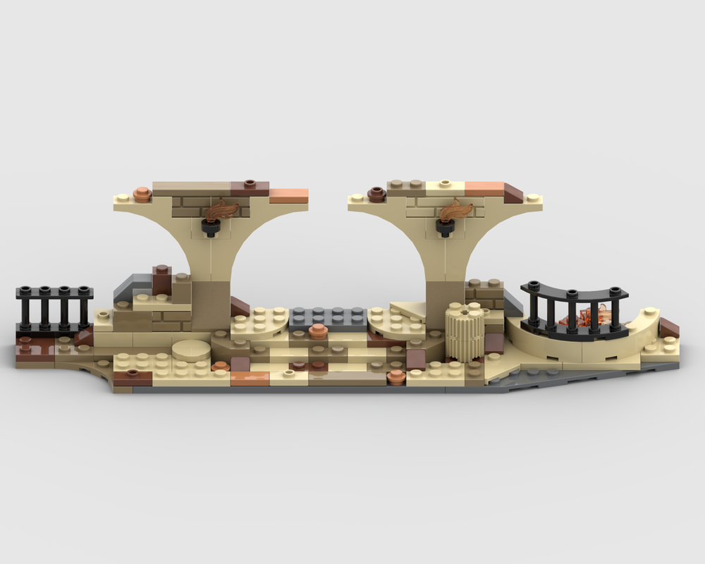 Lego Desert Ruins Minifig Display Stand