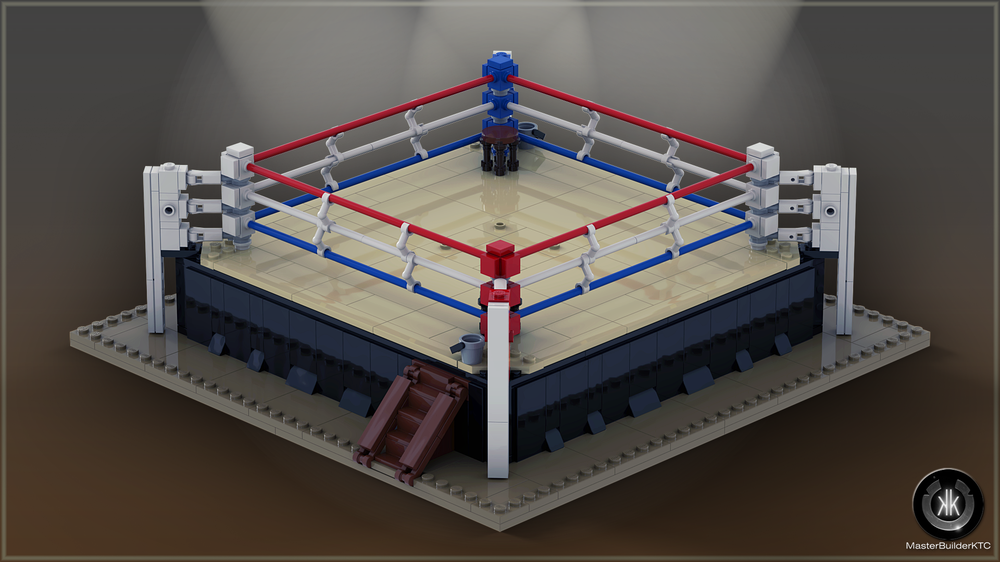 Lego Boxing Ring For Minifigures