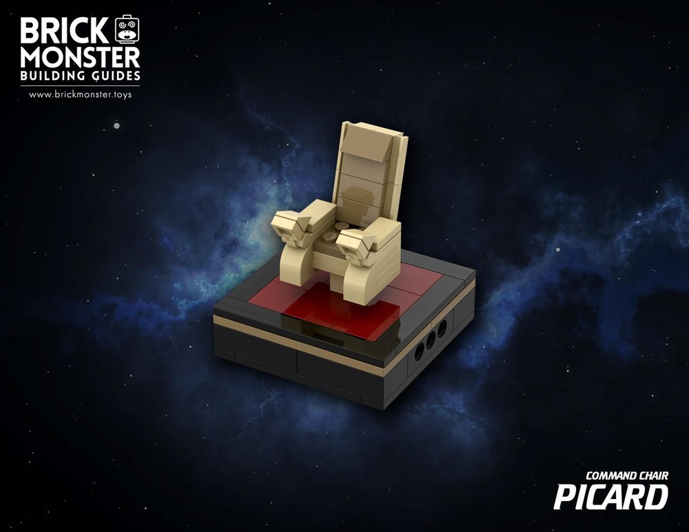 Lego Command Chair - Picard TNG