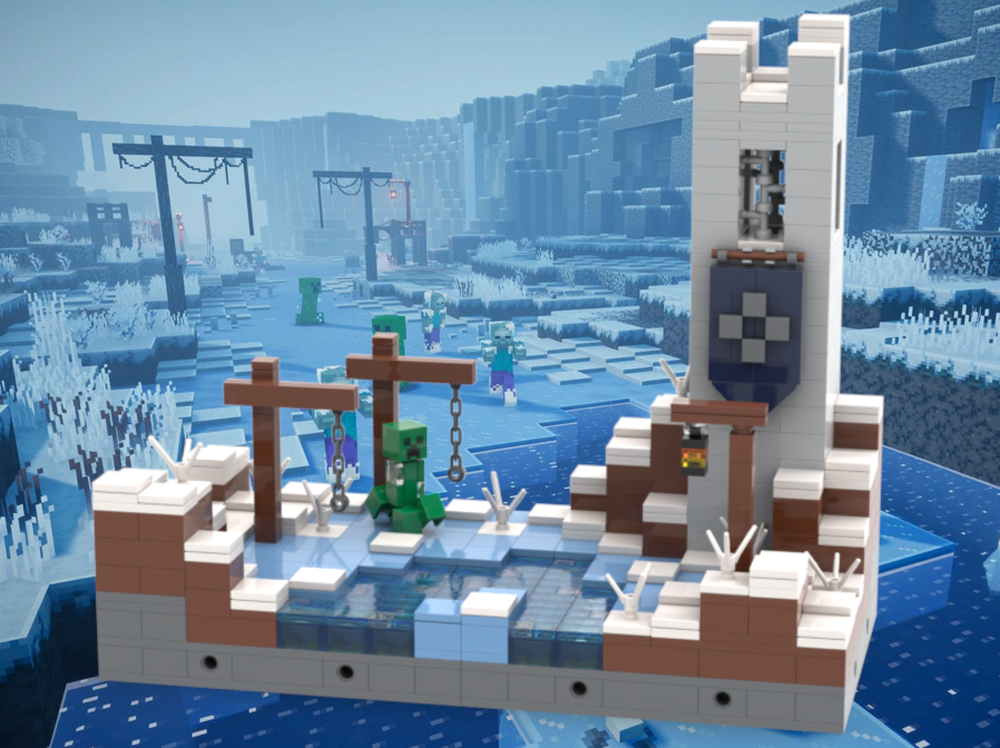 Lego Minecraft Dungeons Creeping Winter