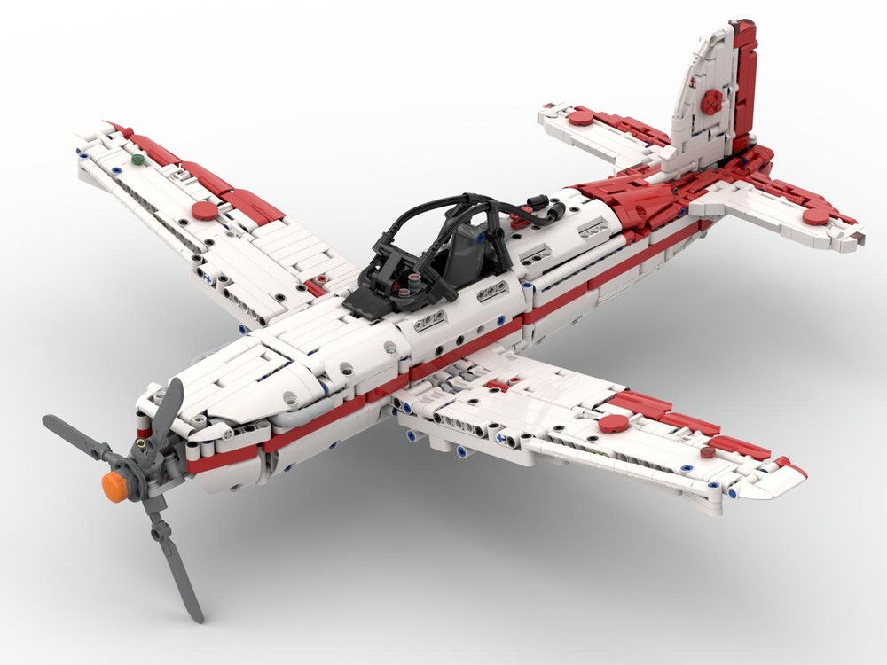 Lego Single Seat Propeller Plane