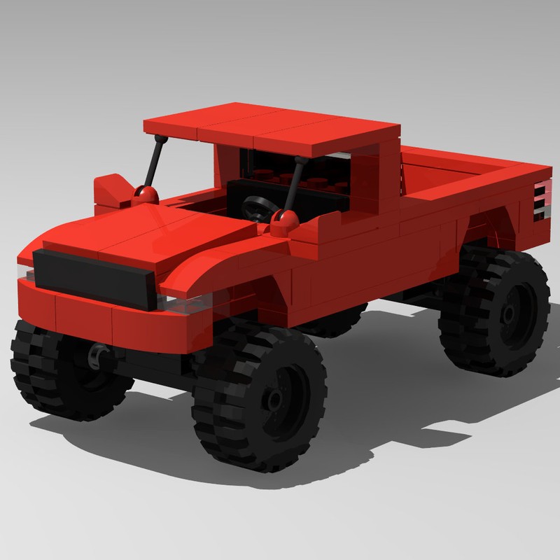Lego 2nd Gen Dodge Ram 2500 Off Road