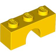 Lego Brick Arch 1 x 3 / Yellow