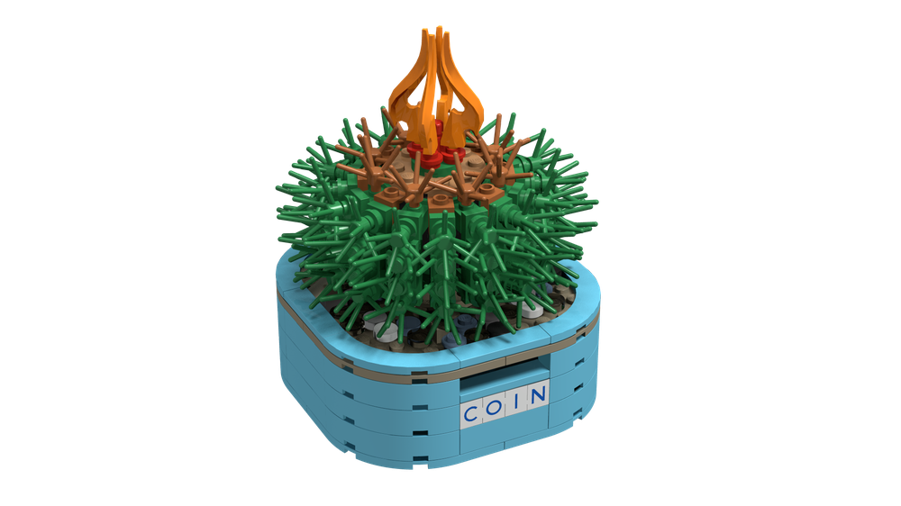 Lego Potted Cactus Moneybox