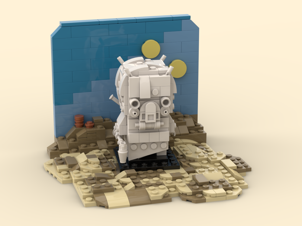 Lego Tusken Raider display stand (For set 40615)