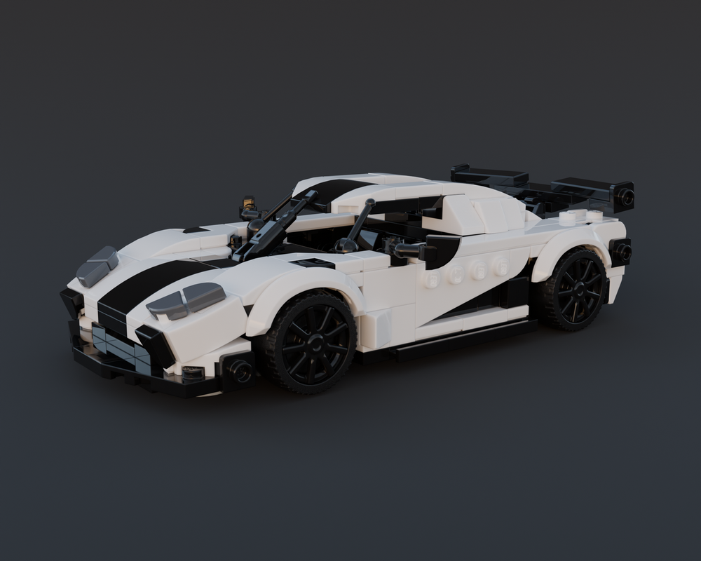 Lego Koenigsegg Agera RS (white)