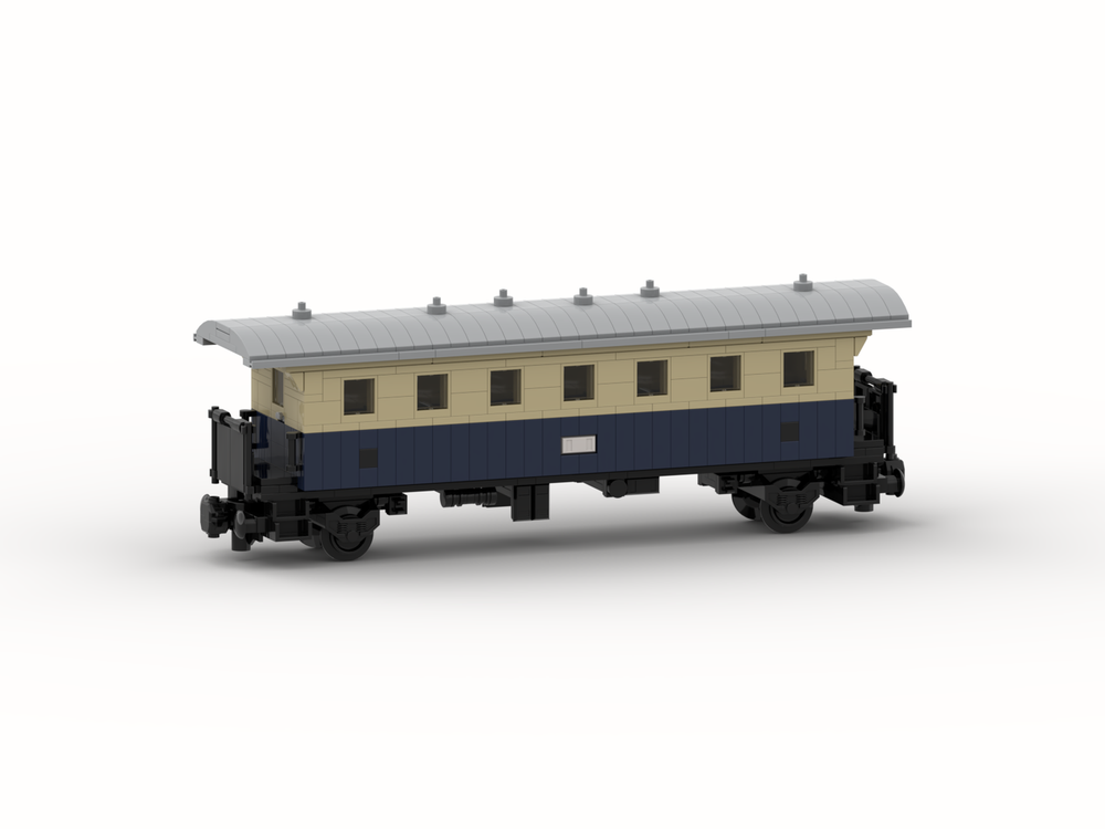 Lego Donnerbüchse 2nd Class Passenger Coach (8w)
