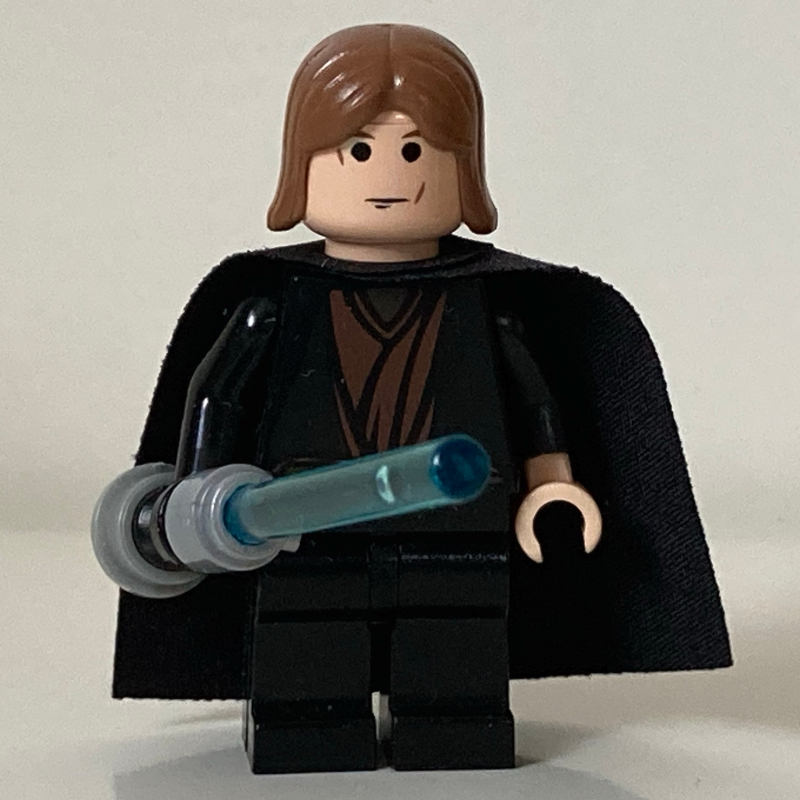 Lego Anakin Skywalker, Light-up Lightsaber [Complete Assembly]