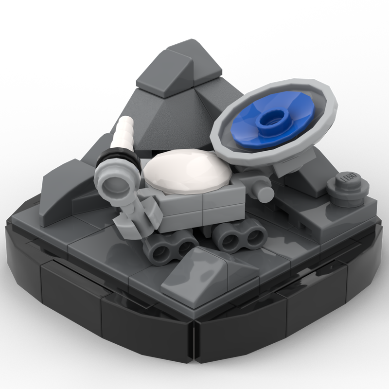 Lego Lunokhod Diorama (1:110)