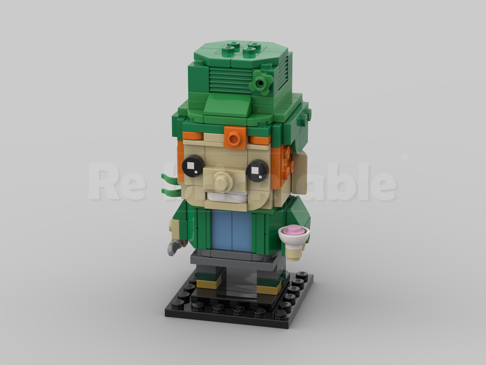 Lego Lucky the Leprechaun Brickheadz (Lucky Charms)