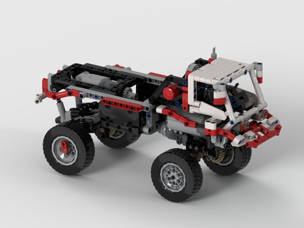 Lego Mini RC Portal Axle Truck