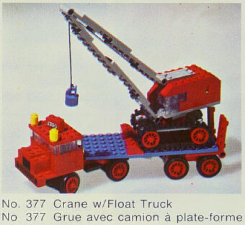 Lego Crane with Float Truck