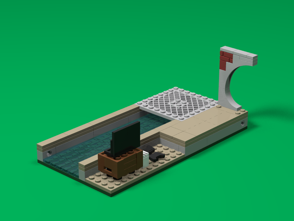 Lego Modular Teenage Mutant Ninja Turtle Lair Part 2