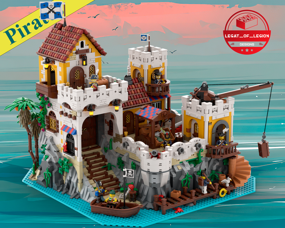 Lego 6276 Eldorado Fortress Remake