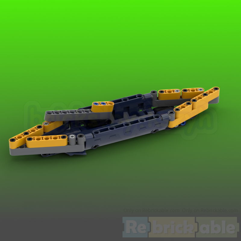 Lego Canoe (42147 Dump Truck Alternate)