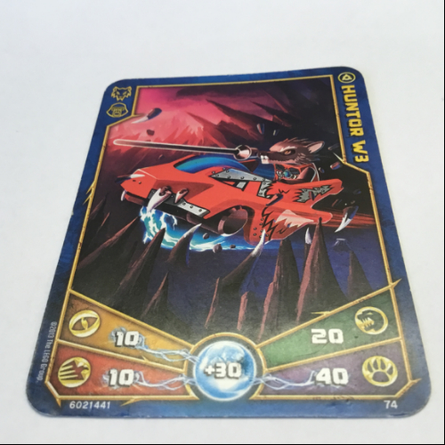 Lego Trading Card, Legends of Chima Deck #1: 74 [Huntor W3]