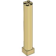 Lego Support 2 x 2 x 11 Solid Pillar / Tan