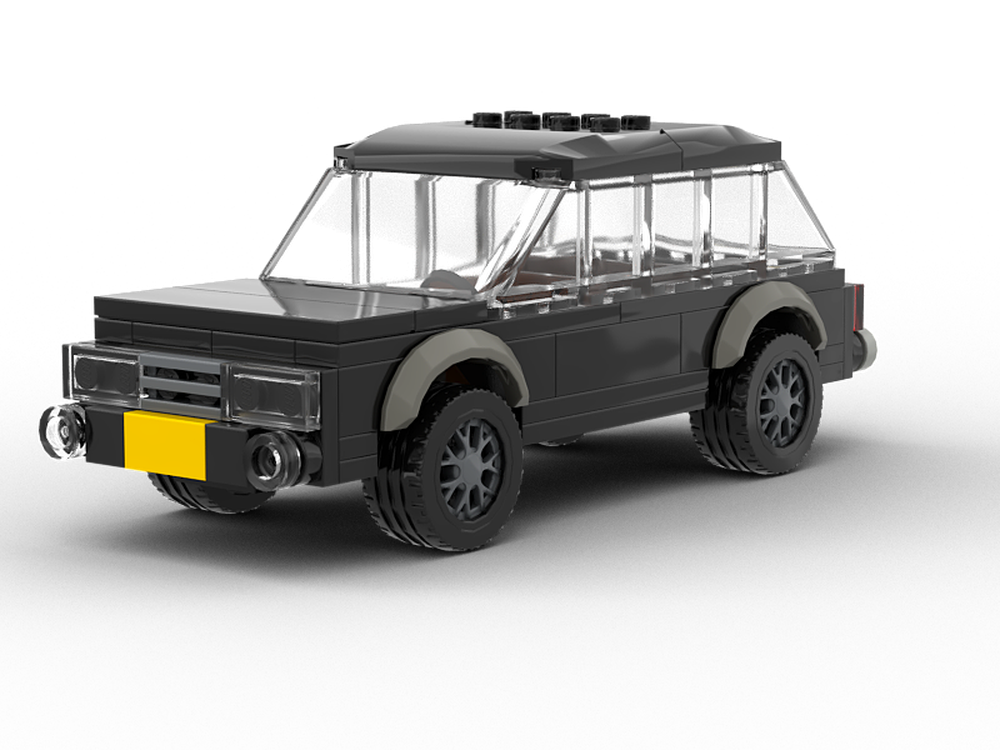 Lego black car