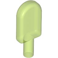 Lego Food Popsicle / Lollipop / Trans-Bright Green