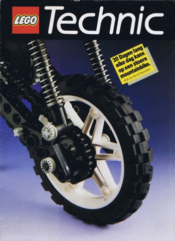 Lego 1991 Medium Technic Dutch Foldout (921759-NL)