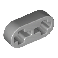 Lego Technic Beam 1 x 2 Thin / Light Bluish Gray
