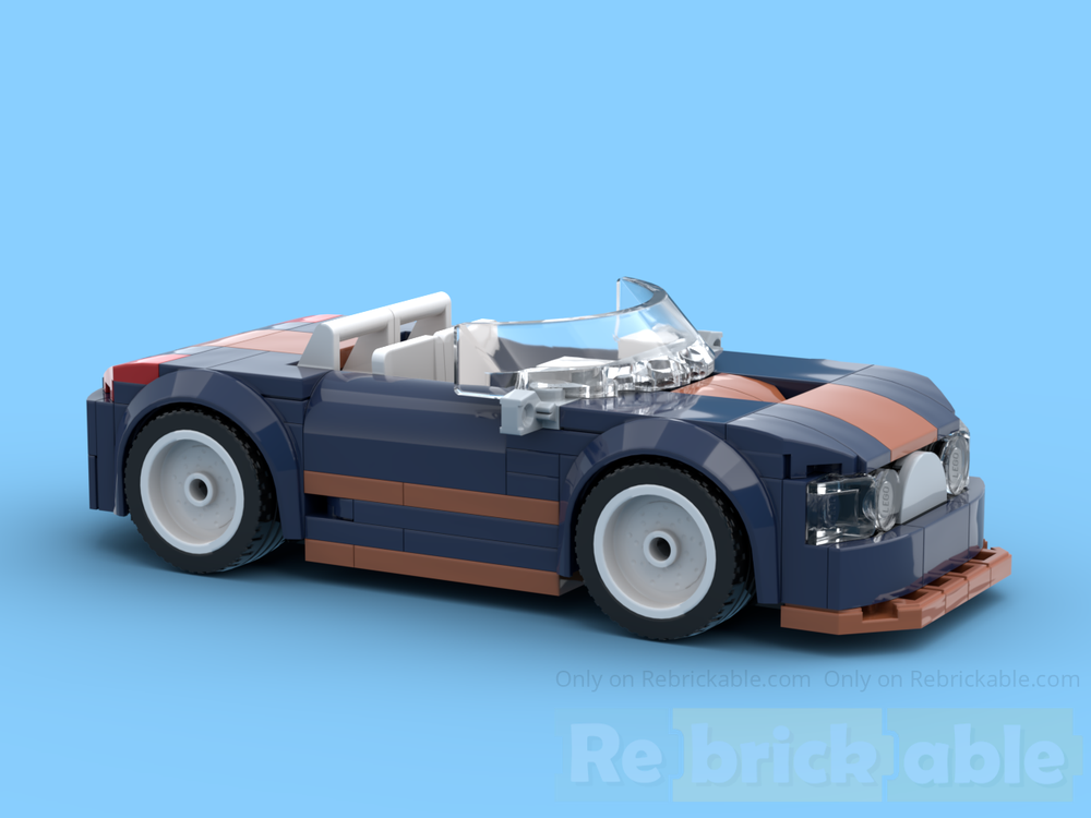 Lego Isla, dark blue version