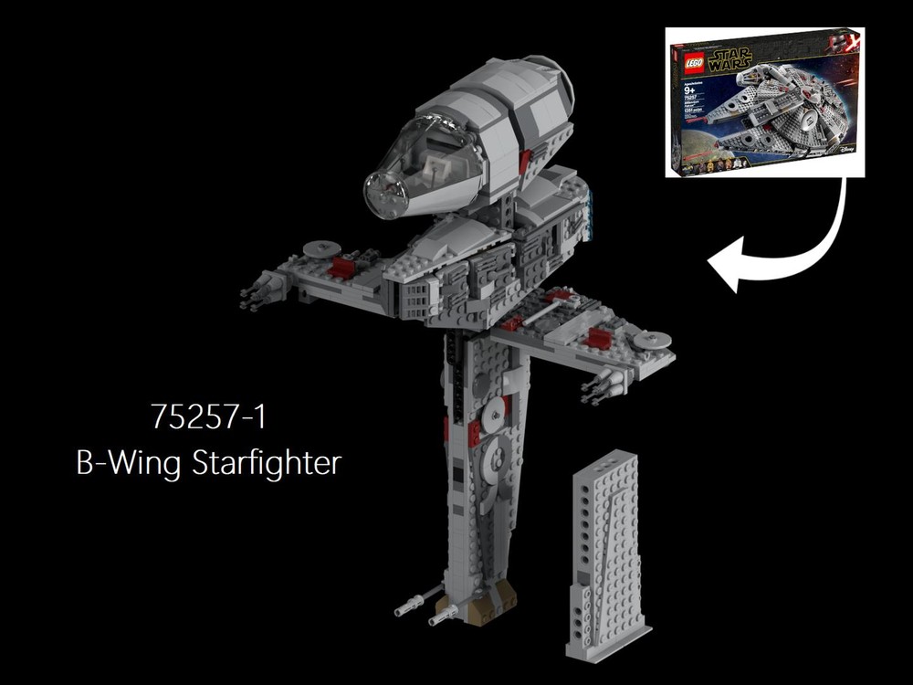 Lego 75257 B-Wing Starfighter