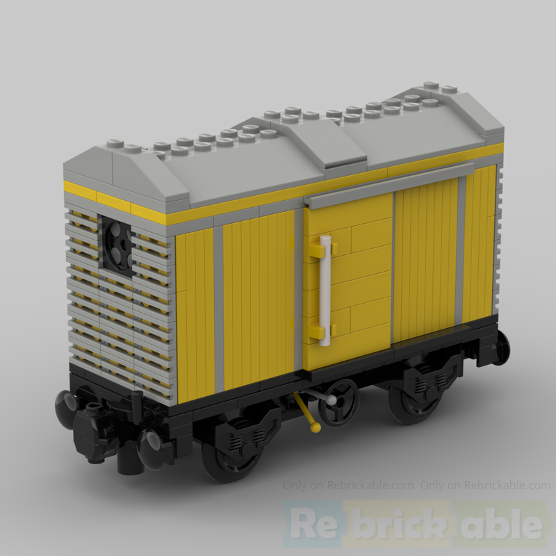 Lego Banana Box Car train vagon