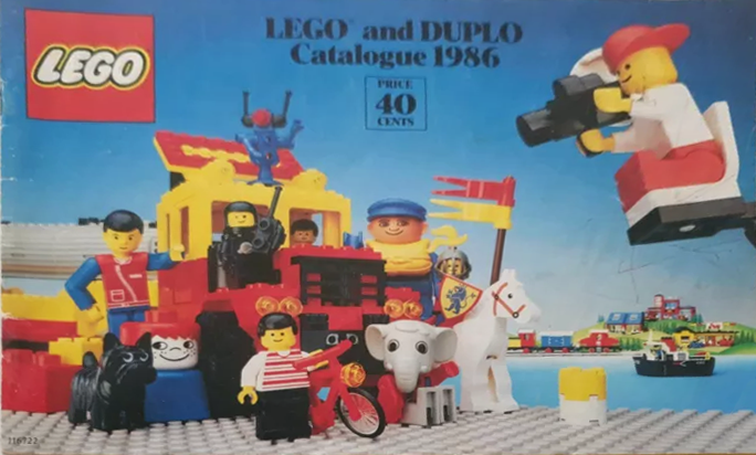 Lego 1986 Medium Australian (116722-AUS)