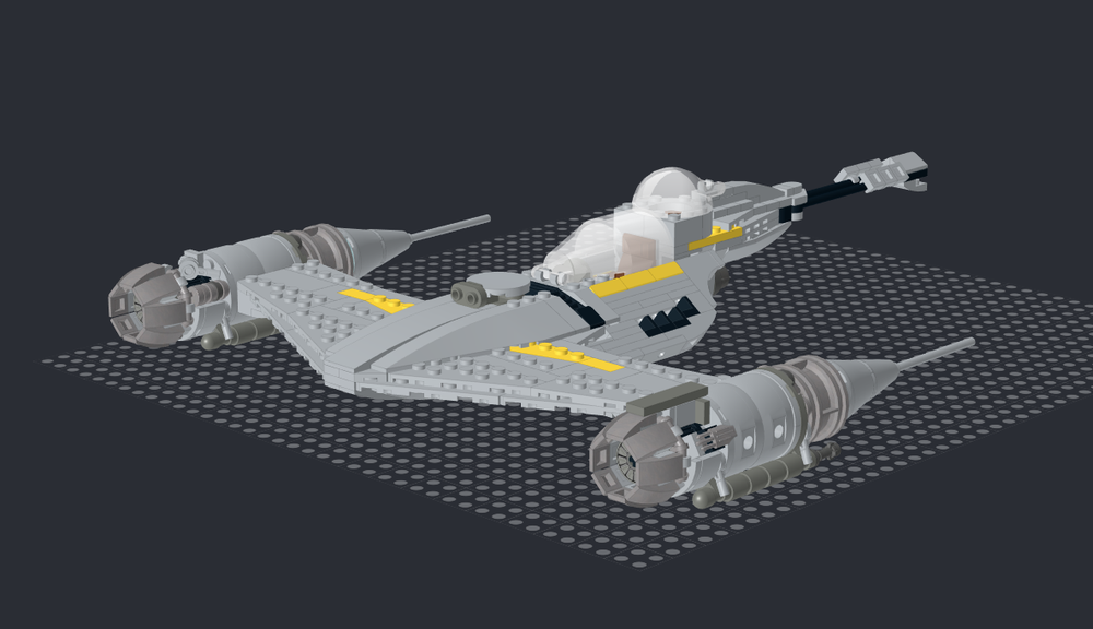 Lego Mandalorian N-1 Starfighter.