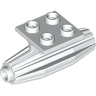 Lego Engine, Strakes, 2 x 2 Thin Top Plate / White