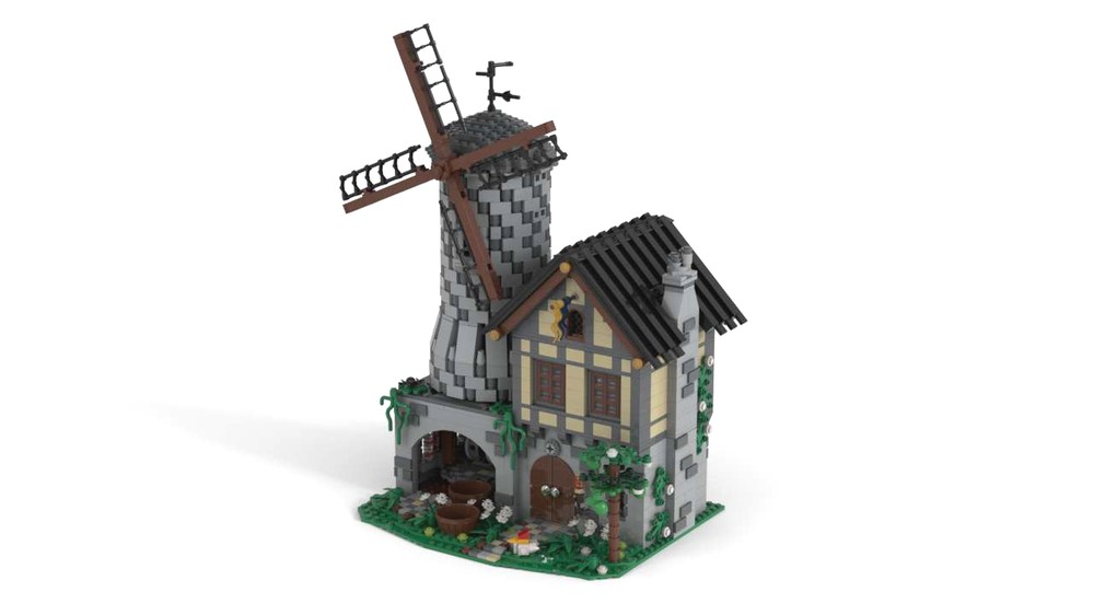 Lego Classic Castle - Motorized Windmill